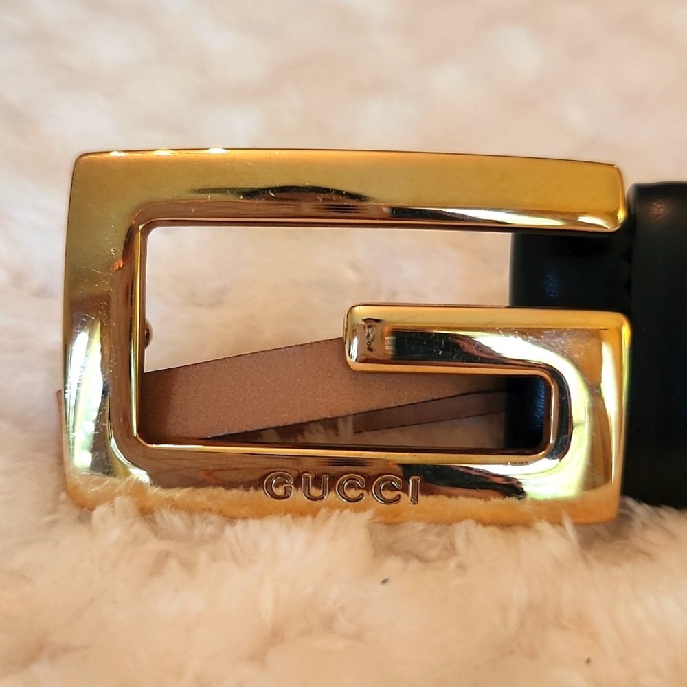 Gucci leather belt